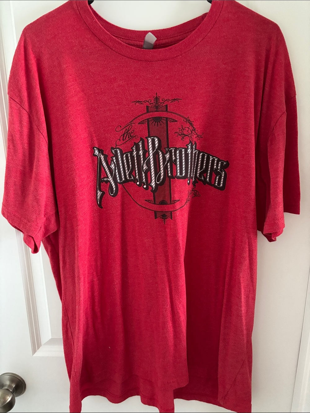 Next Level Apparel Red Kids Graphic Pajama Top
